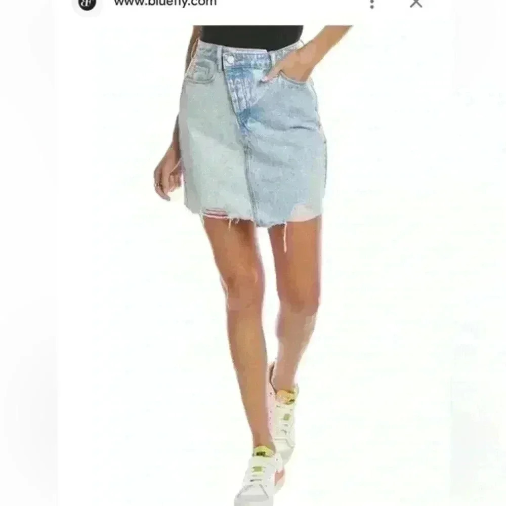 NWT BLANKNYC Denim Skirt 25